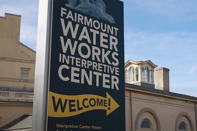 Interpretive Center Sign